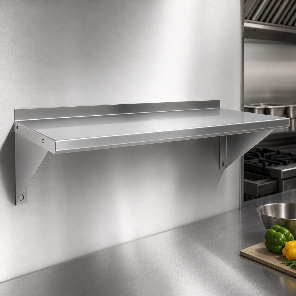 T-304 16-Gauge Stainless Steel Construction