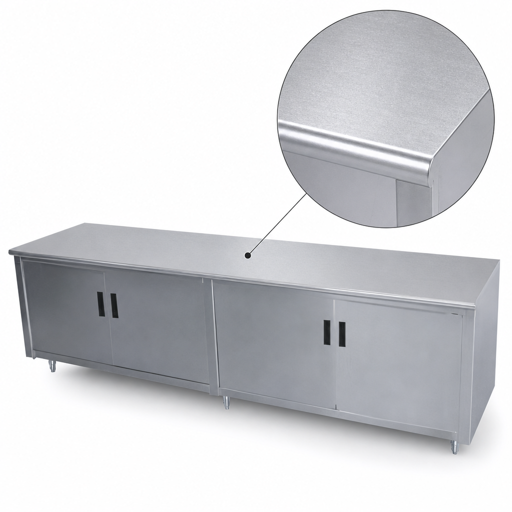14-Gauge 304 Stainless Steel Top