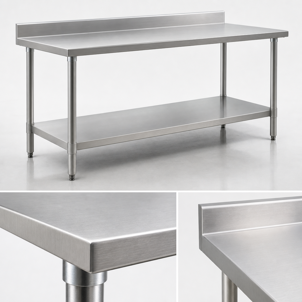 14-Gauge 300 Series Stainless Steel Top