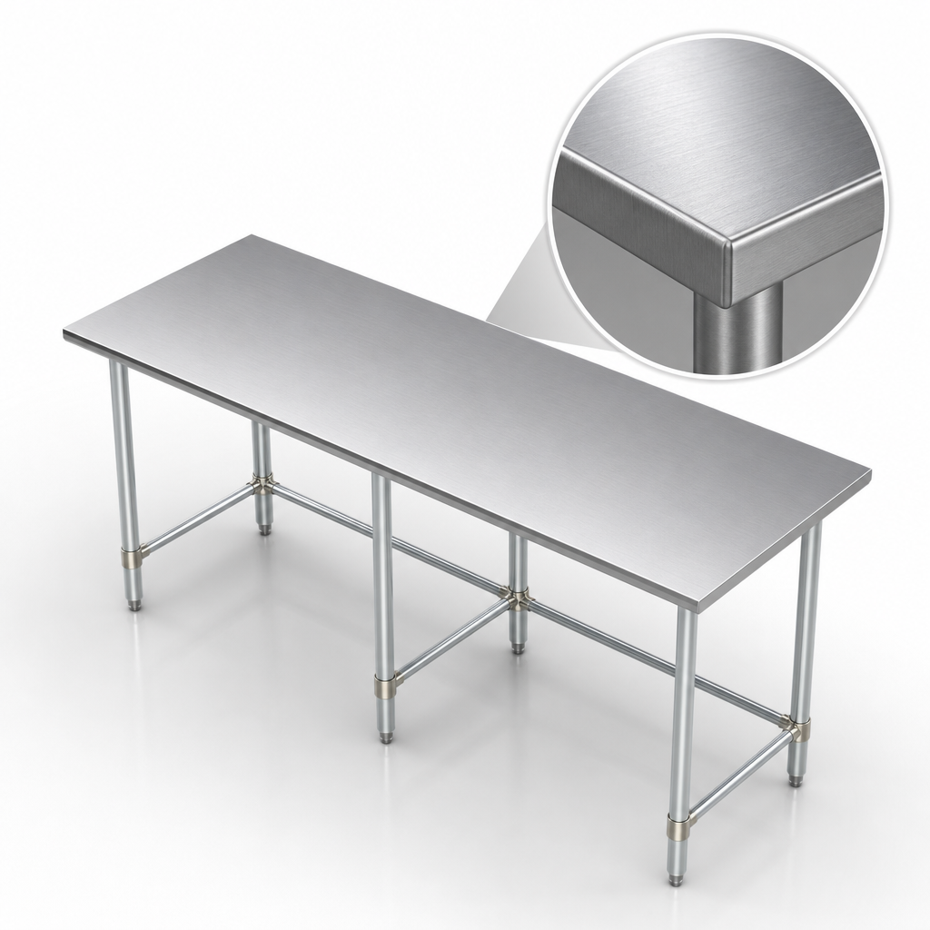18/400 Stainless Steel Reinforced Top