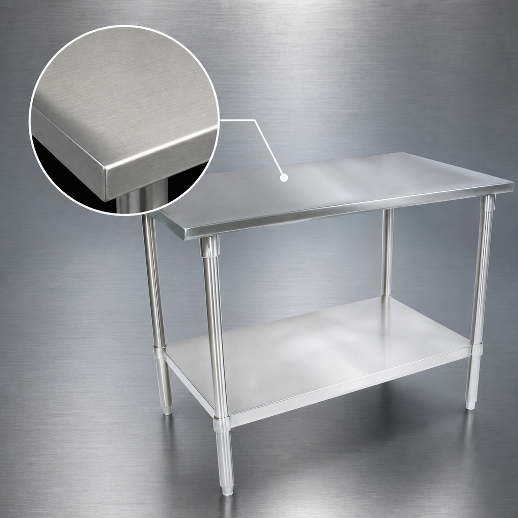 14-Gauge 300-Series Stainless Steel Top