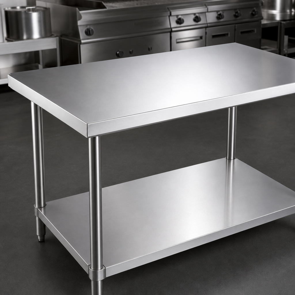 18-Gauge 304 Stainless Steel Top