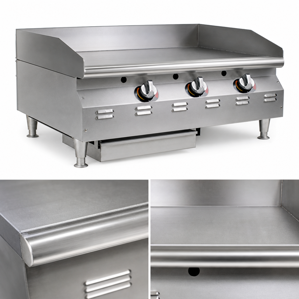 3/4-Inch Fully Welded Griddle Plate