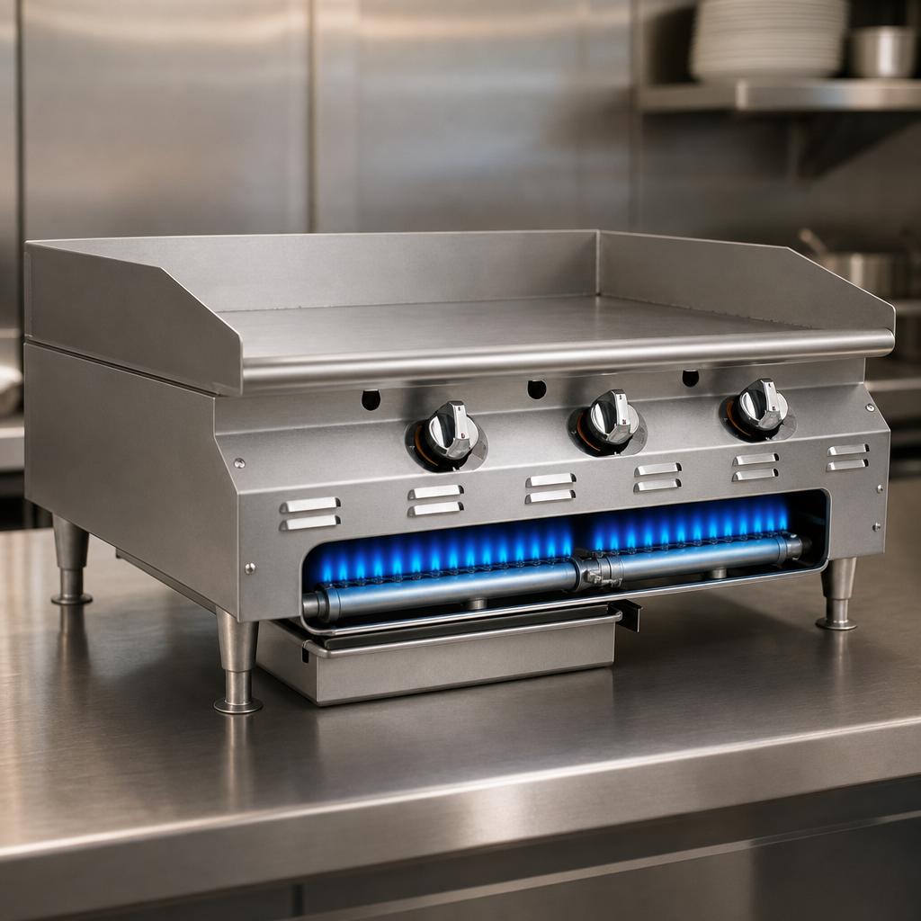 High-Output Natural Gas Burner System