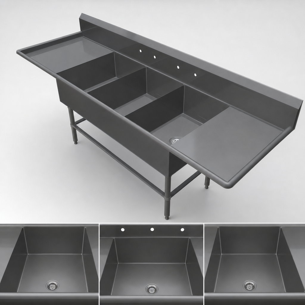 Three Large Compartments