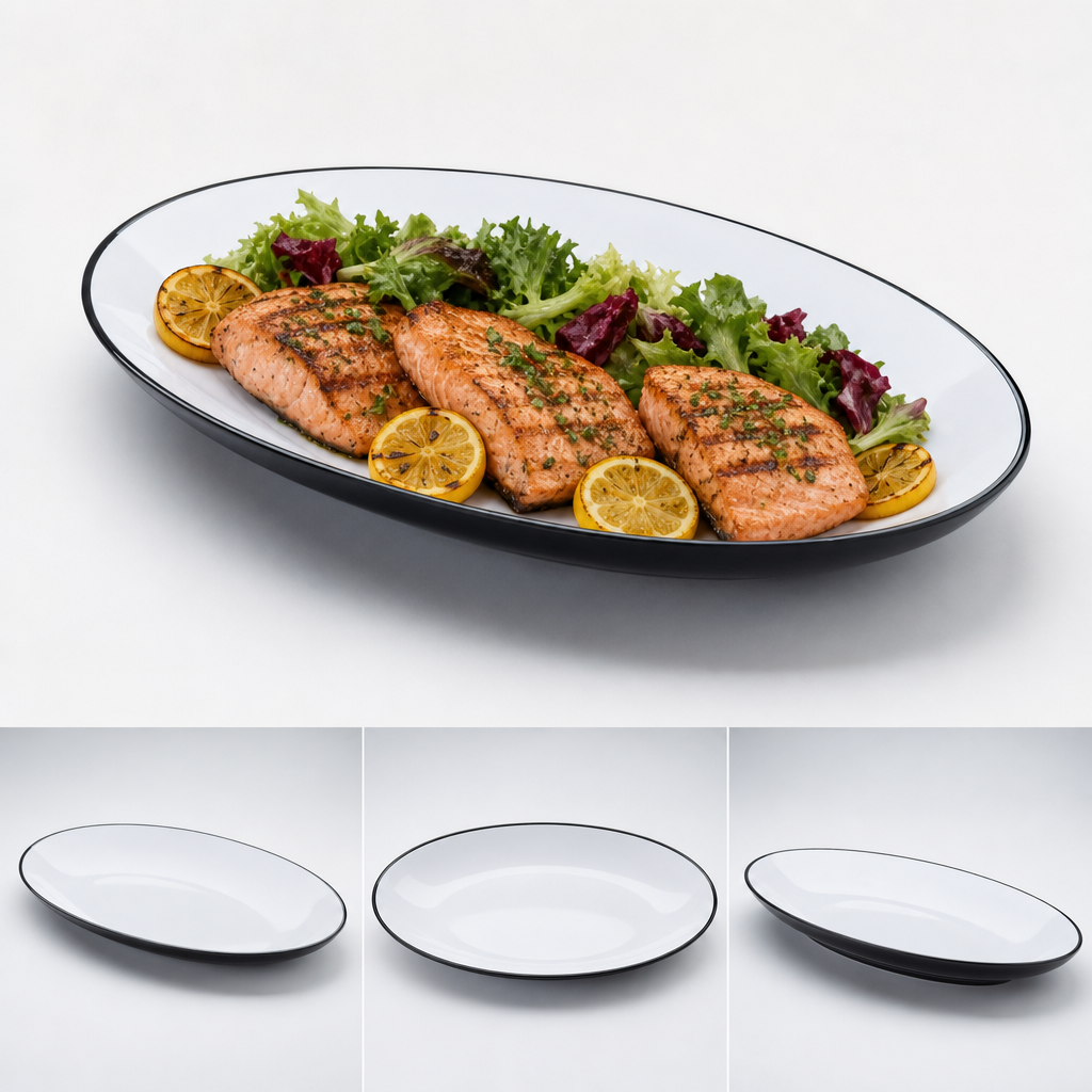 Oval Serving Shape