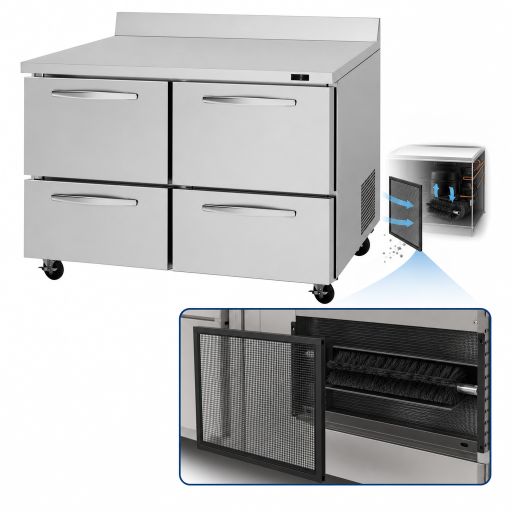 Self-Cleaning Condenser
