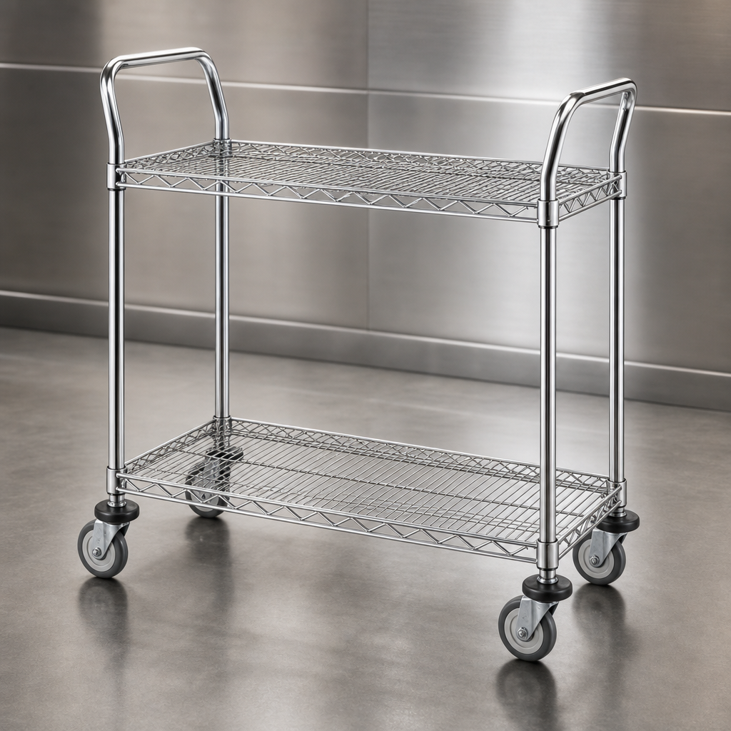 Chrome-Plated Steel Frame
