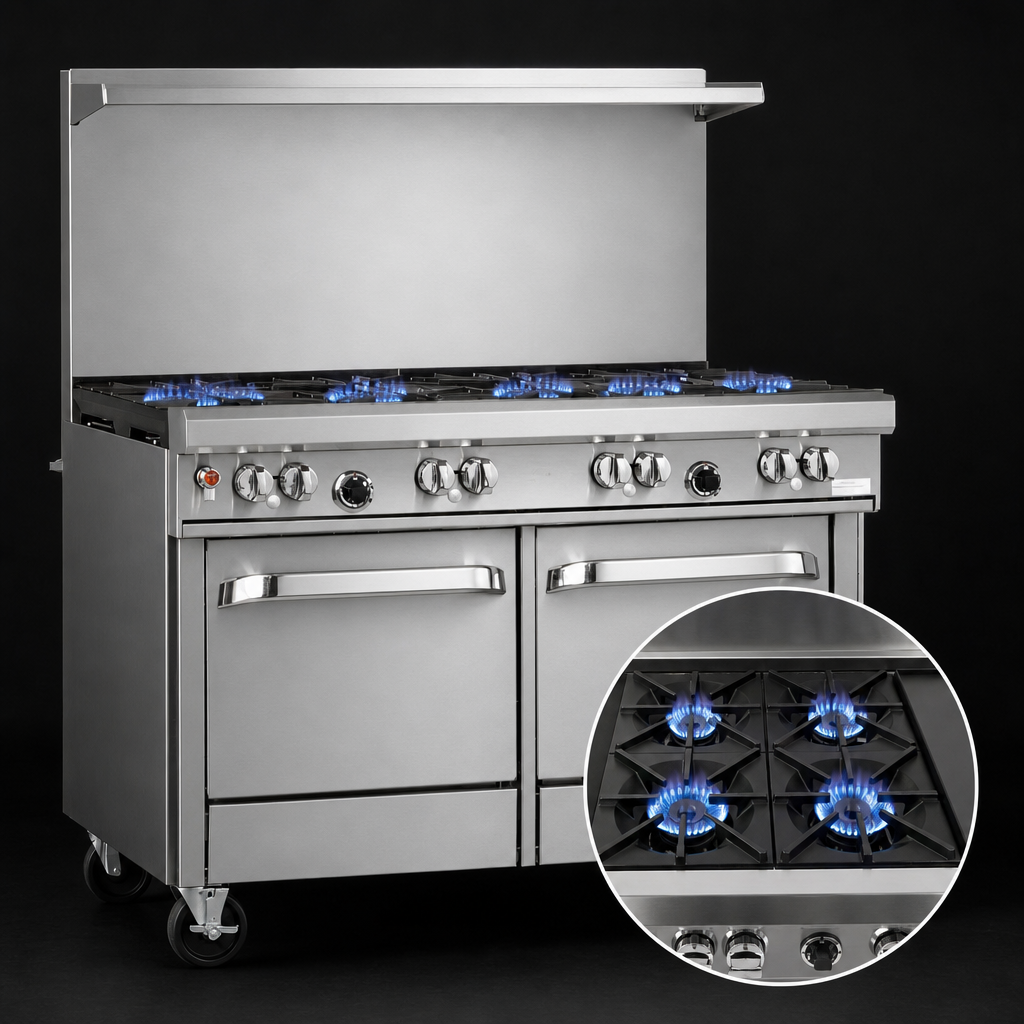 Six-Burner Top