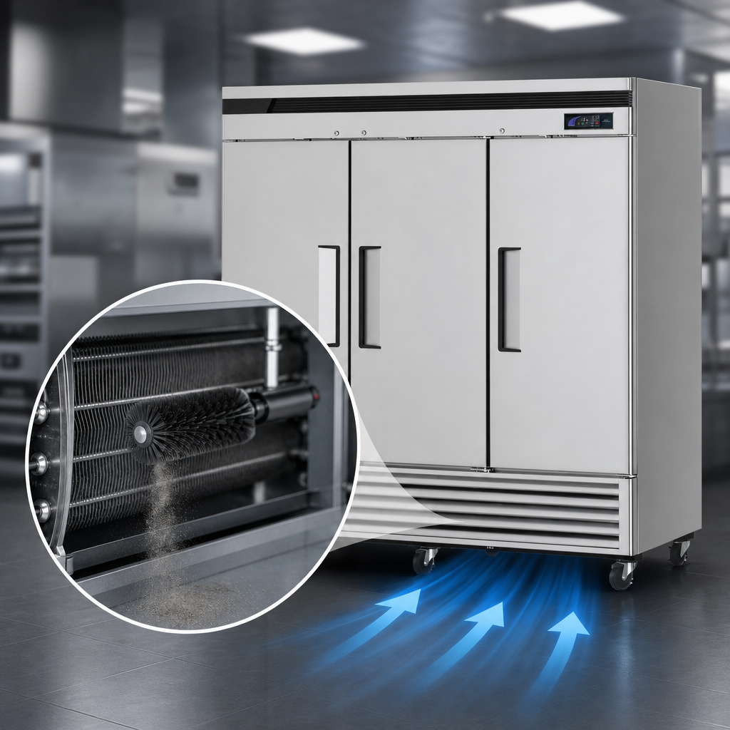 Self-Cleaning Condenser