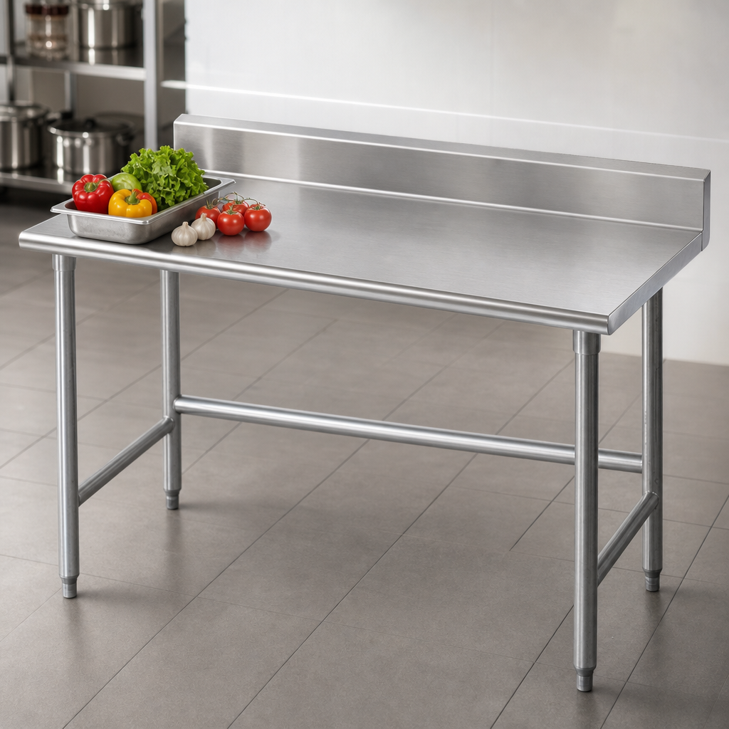 16-Gauge 304 Stainless Steel Top