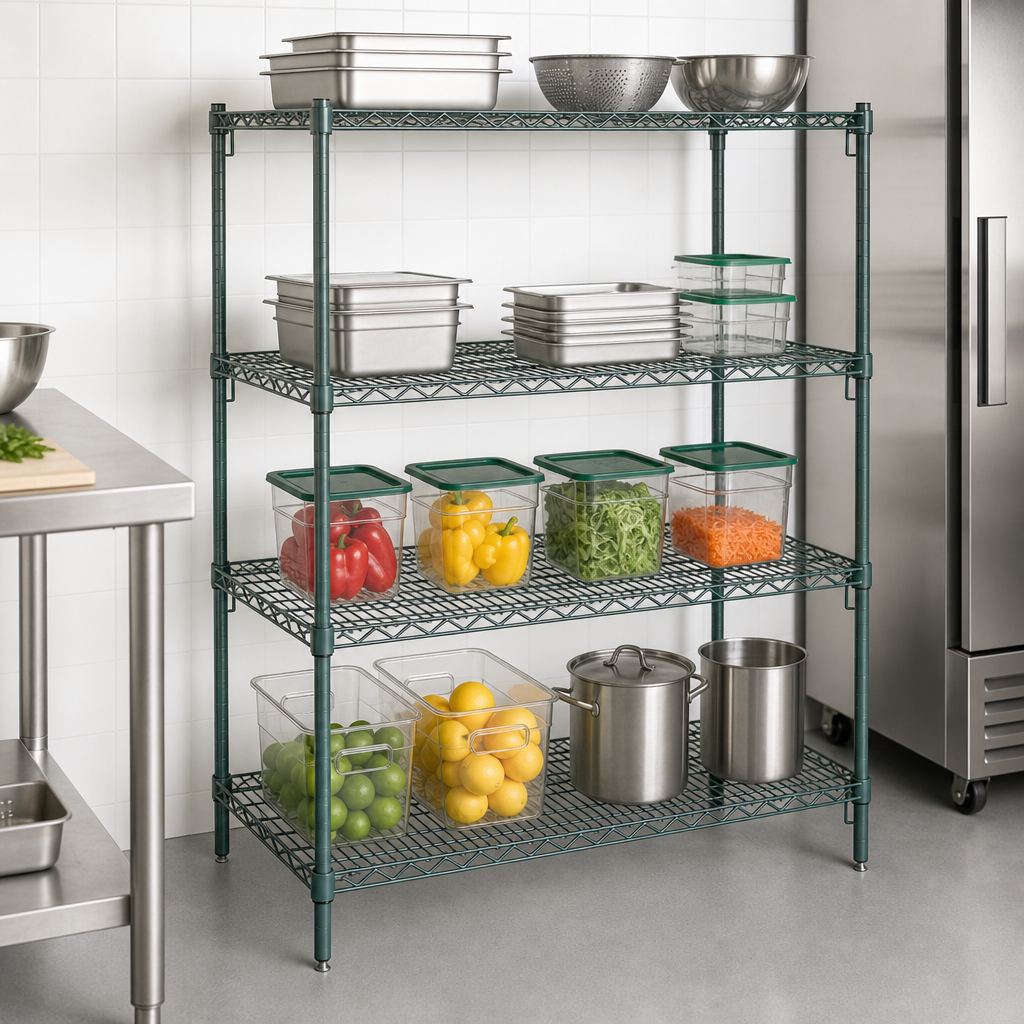 Open Wire Shelves