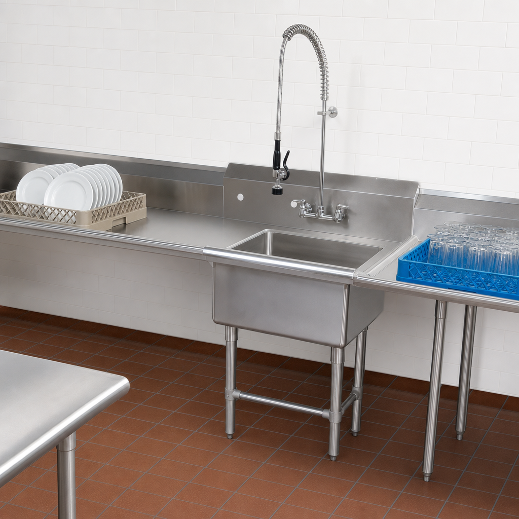 Straight Soiled Dishtable Design