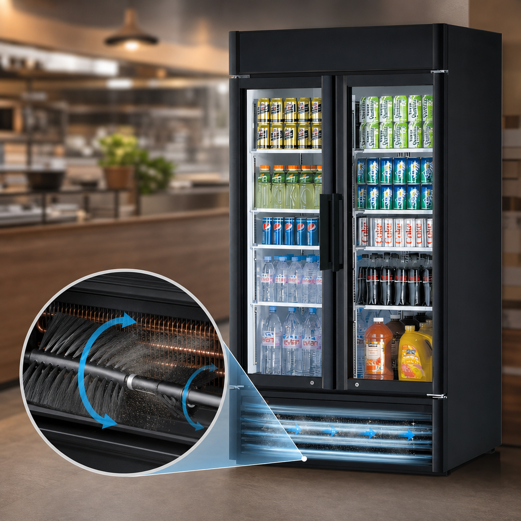 Self-Cleaning Condenser