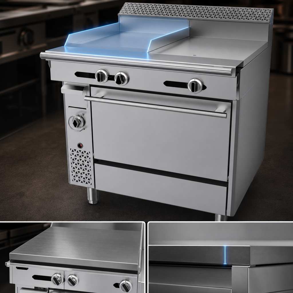 18-Inch Left Griddle Section
