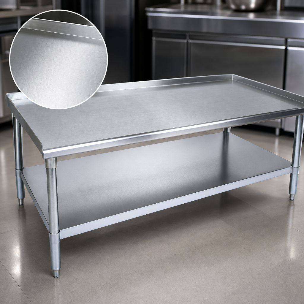 18-Gauge Stainless Steel Top