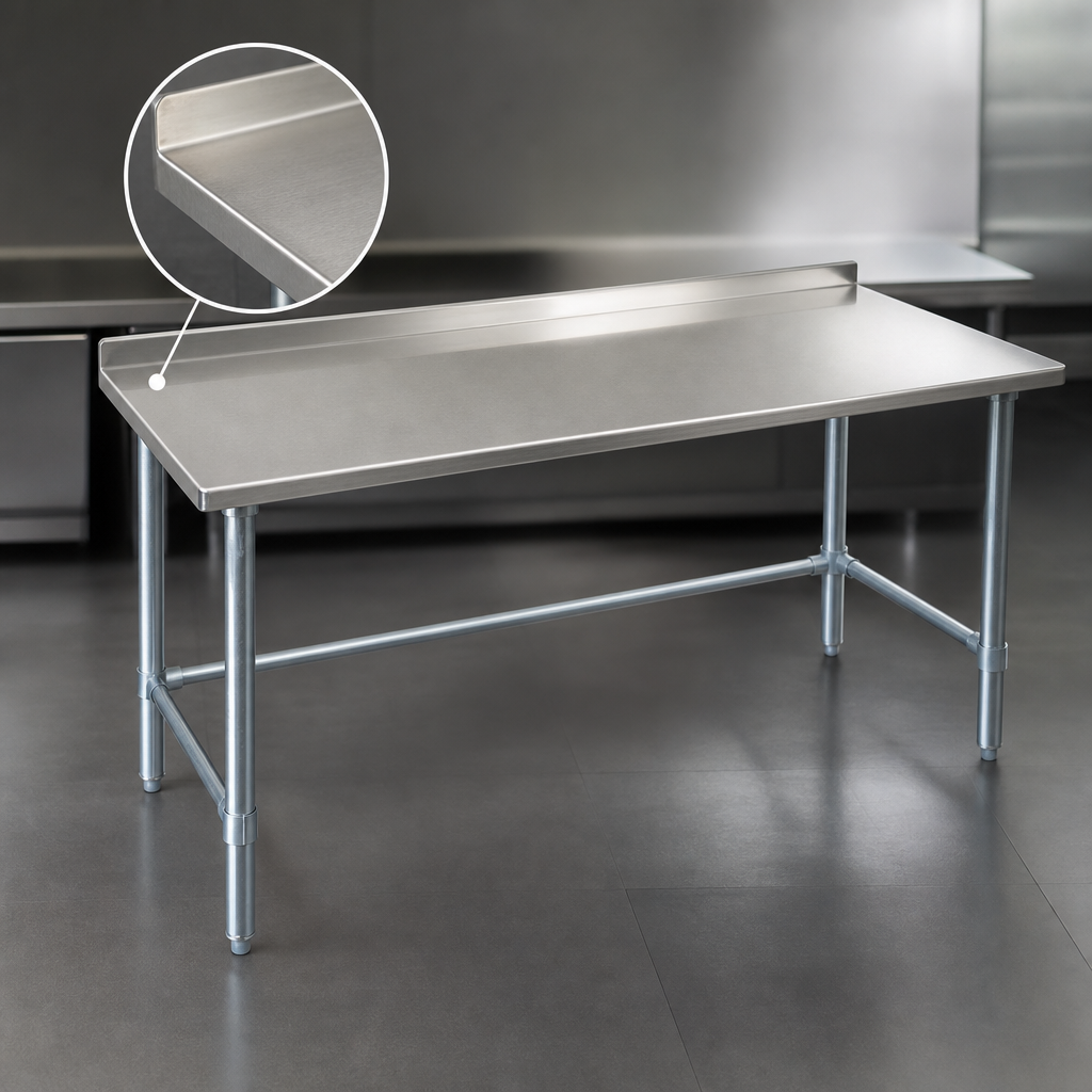 14 Gauge Stainless Steel Top