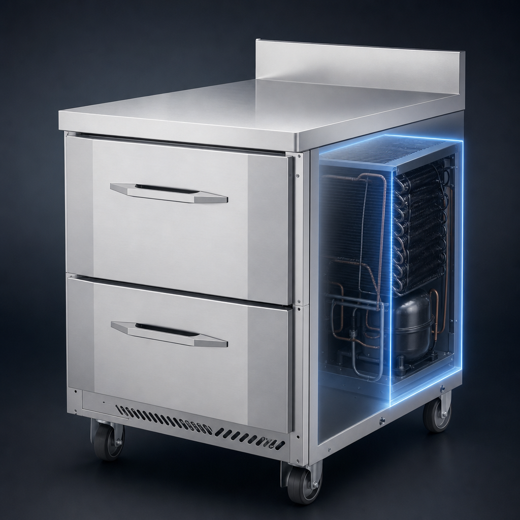 Rear-Mounted Self-Contained Refrigeration