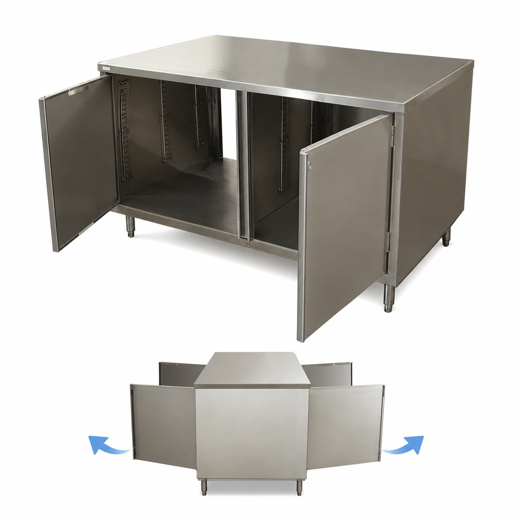 Dual-Access Cabinet Base