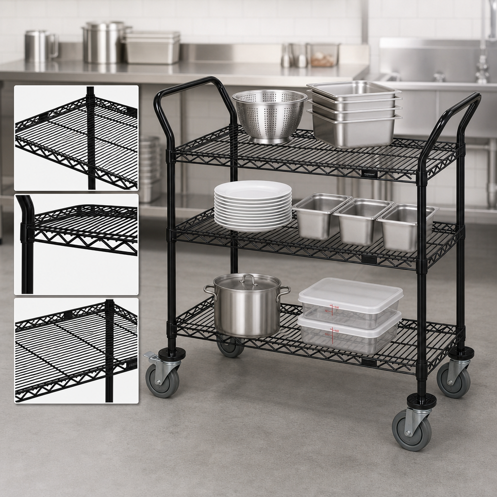 Three Wire Shelves
