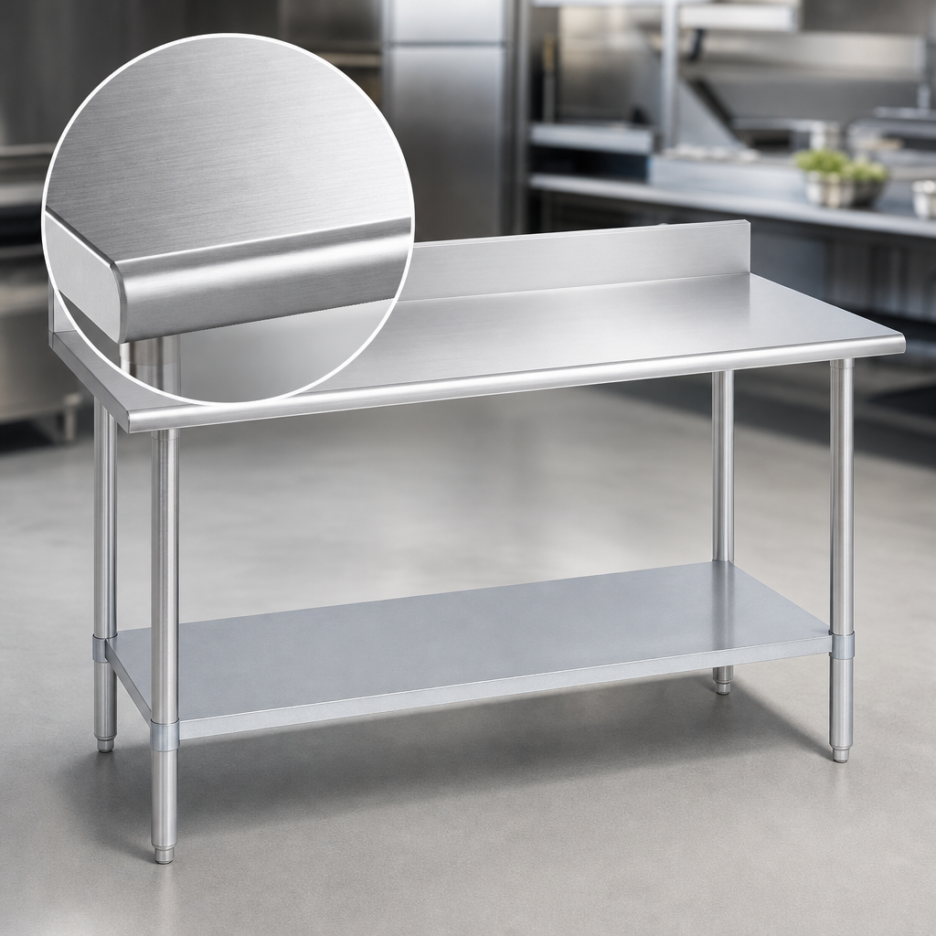 16-Gauge 300 Series Stainless Steel Top