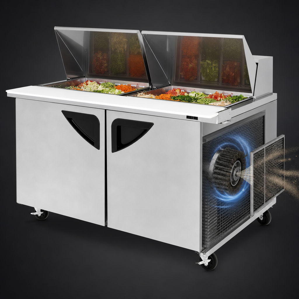 Self-Cleaning Condenser