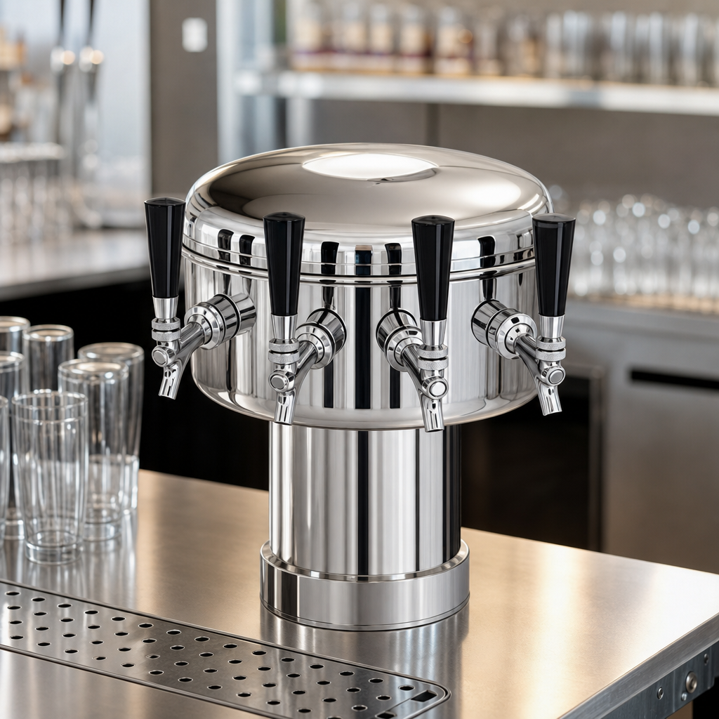 Four-Faucet Mushroom Tower