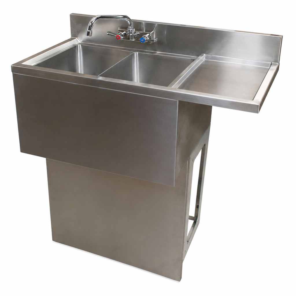 Two-Compartment Sink