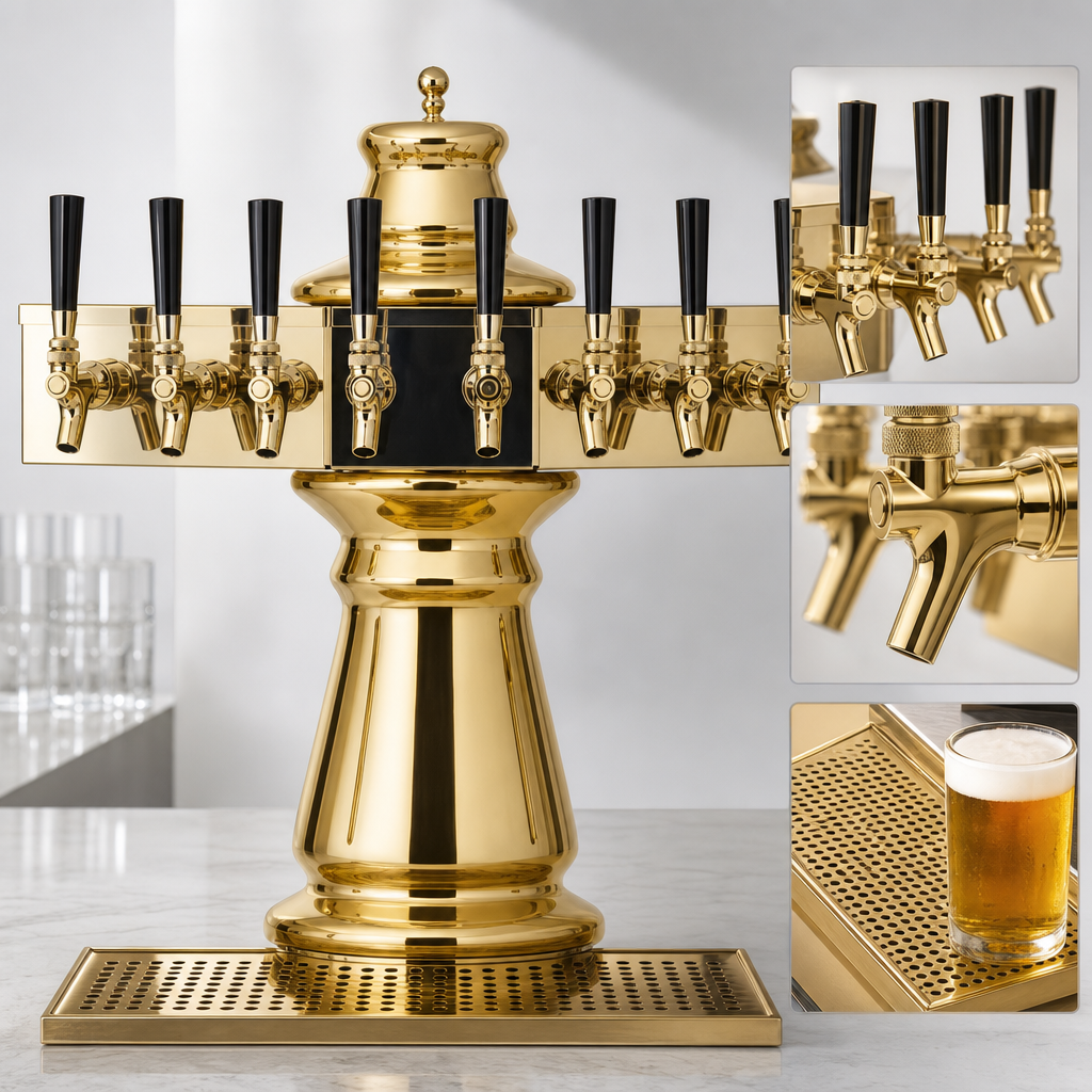 Eight-Faucet Capacity