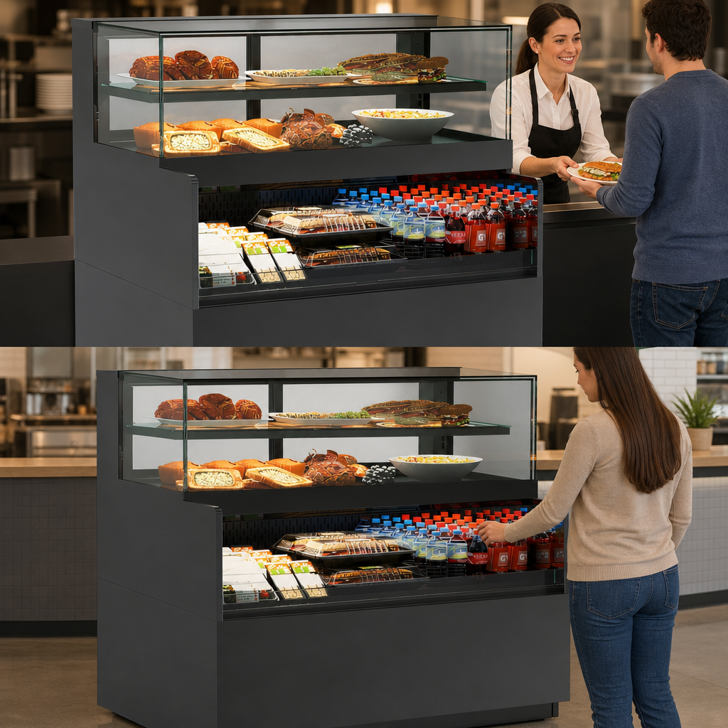 Convertible Service Above / Self-Service Design