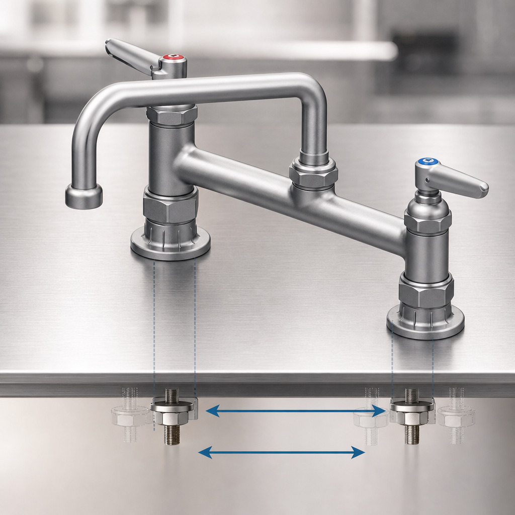 Adjustable Deck-Mount Centers