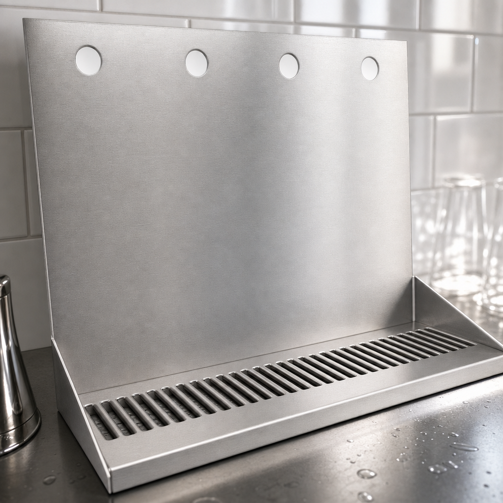 18-Gauge Stainless Steel Construction