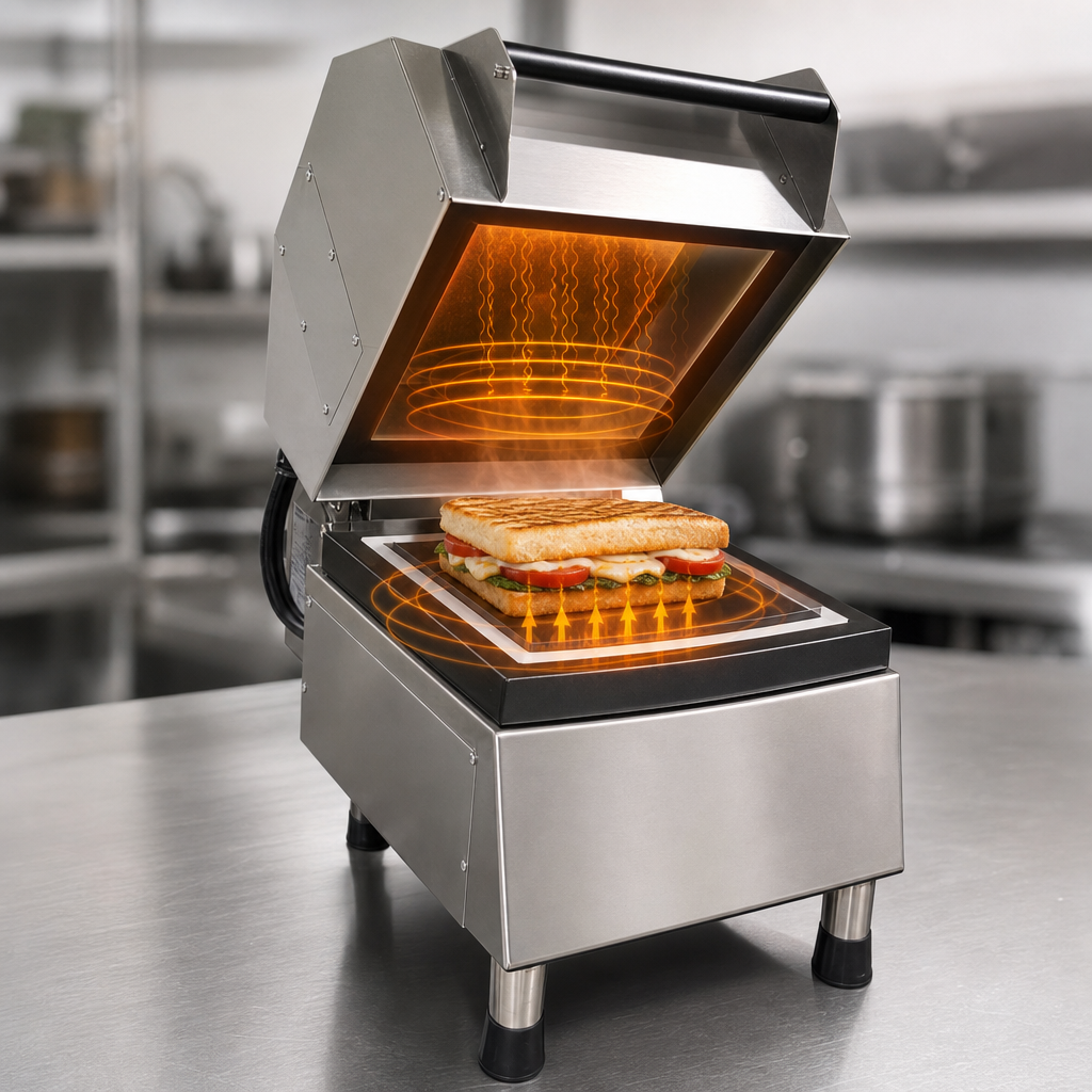 Integrated Conduction and Microwave Heating