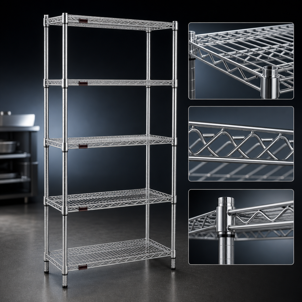 Patented QuadTruss® Shelf Design
