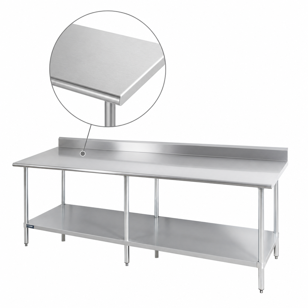 18/400 Stainless Steel Reinforced Top