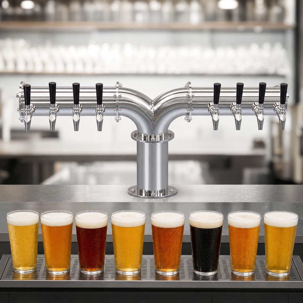 Eight-Faucet Capacity