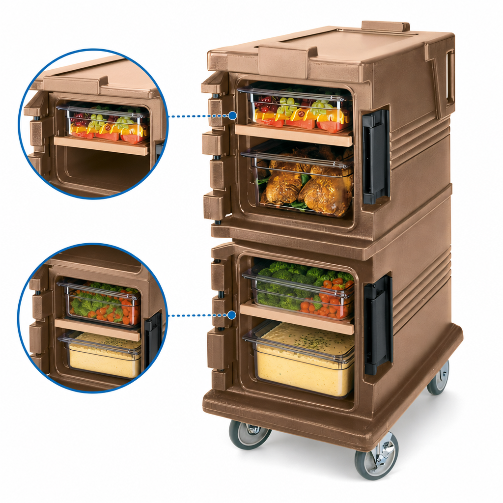 Double-Compartment Construction