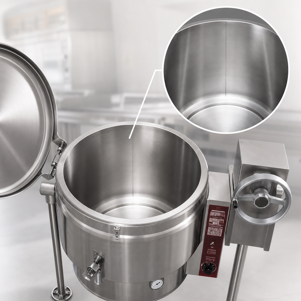 316 Stainless Steel Interior