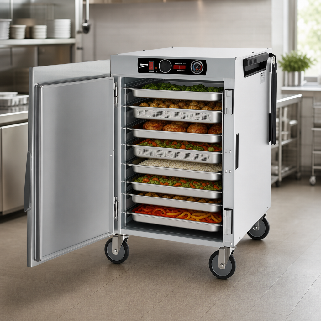 Wide 8-Pan Capacity