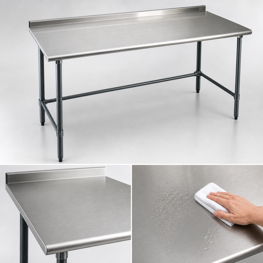 16-Gauge 300 Series Stainless Steel Top