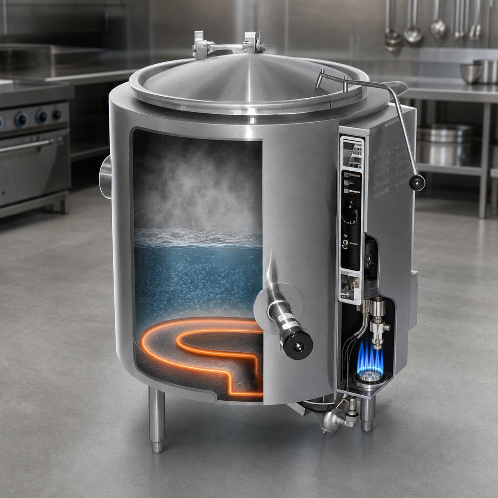 Self-Contained Gas Steam Source