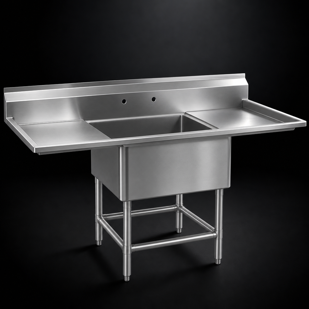 14-Gauge 304 Stainless Steel Top