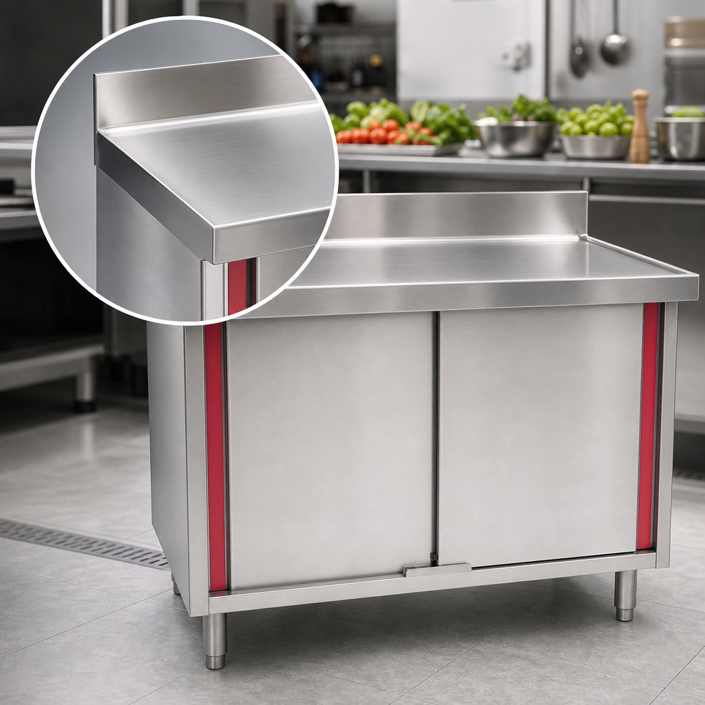 14-Gauge 304 Stainless Steel Top