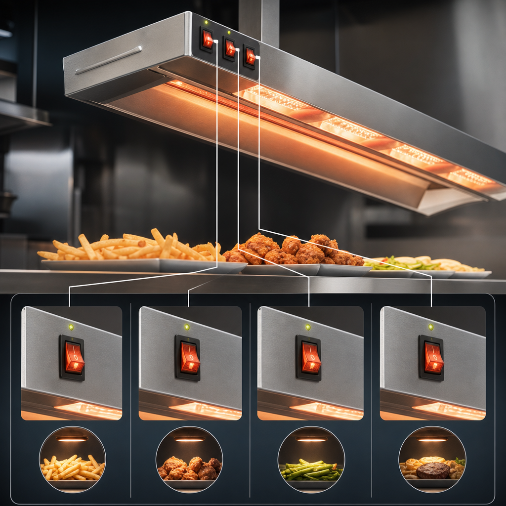 Individually Controlled Heating Elements