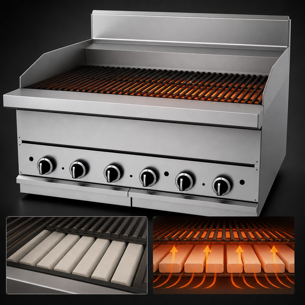 Ceramic Briquette Heating