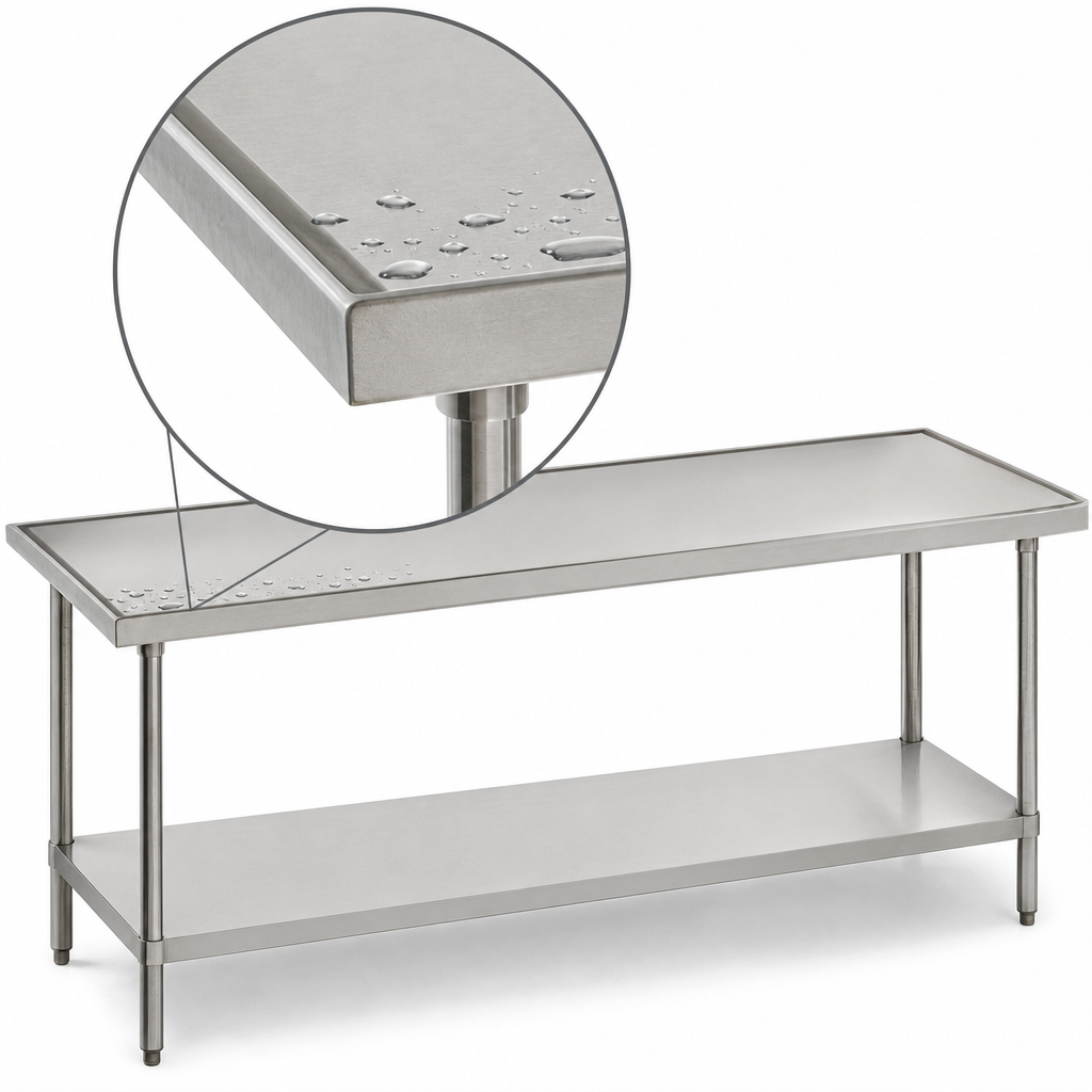 Countertop Non-Drip Edge