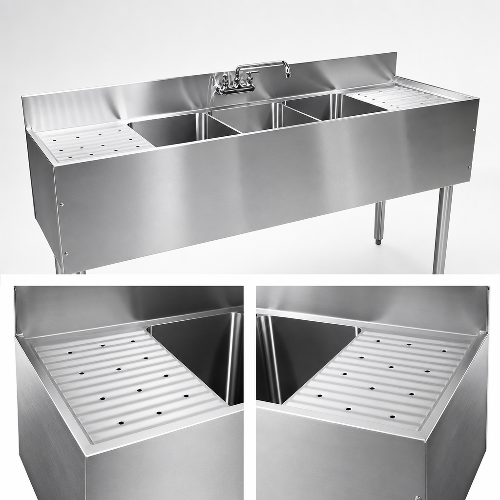 Dual Corrugated Drainboards
