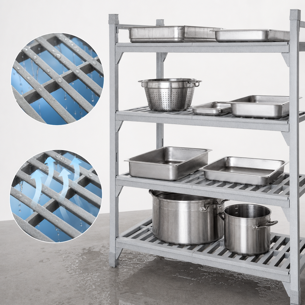 Vented Shelf Plates
