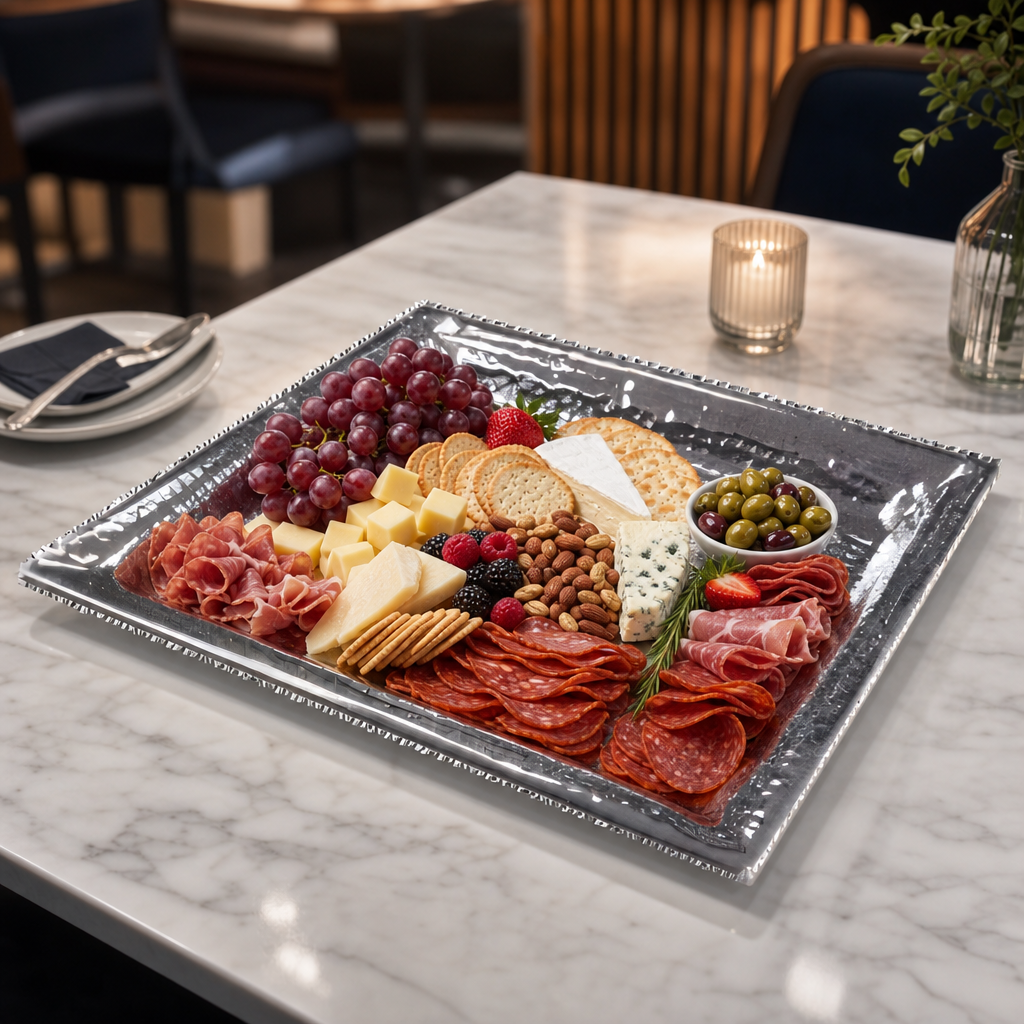 Square Serving Tray Design