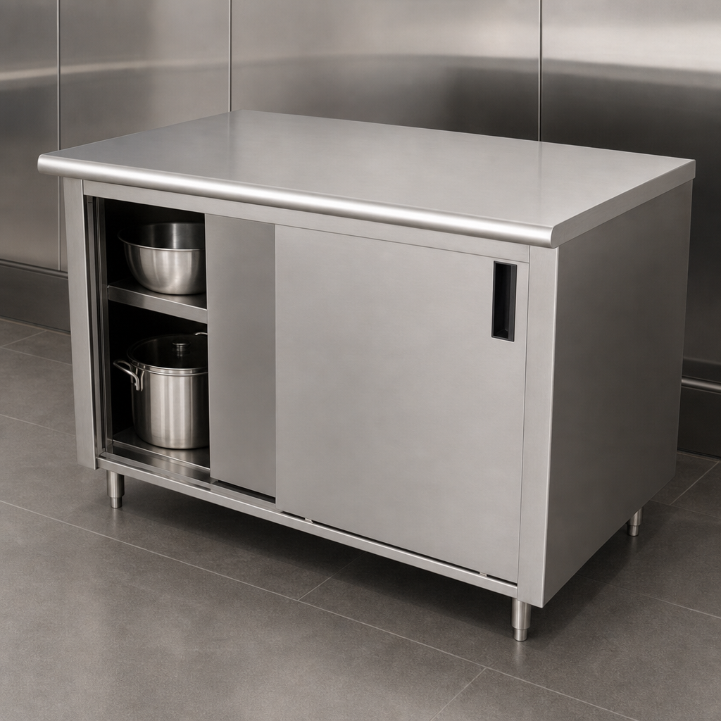 Sliding Door Cabinet Base